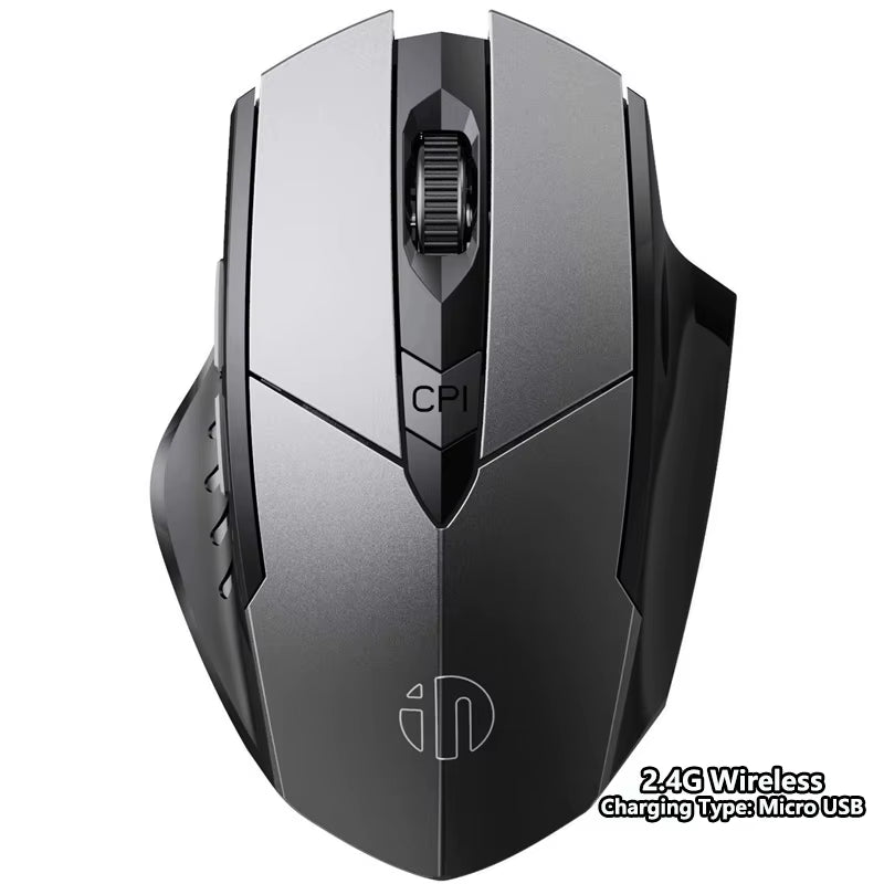 Bluetooth Compatible Mouse Rechargeable 2.4G  Wireless Mouse Office Mute Support PC Laptop Tablet Smartphone Universal