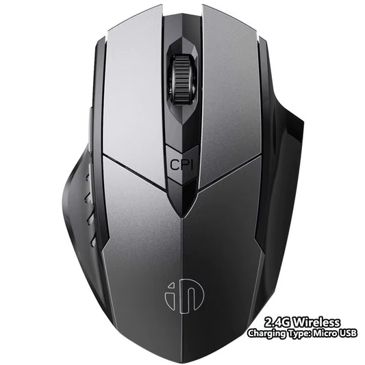 Bluetooth Compatible Mouse Rechargeable 2.4G  Wireless Mouse Office Mute Support PC Laptop Tablet Smartphone Universal