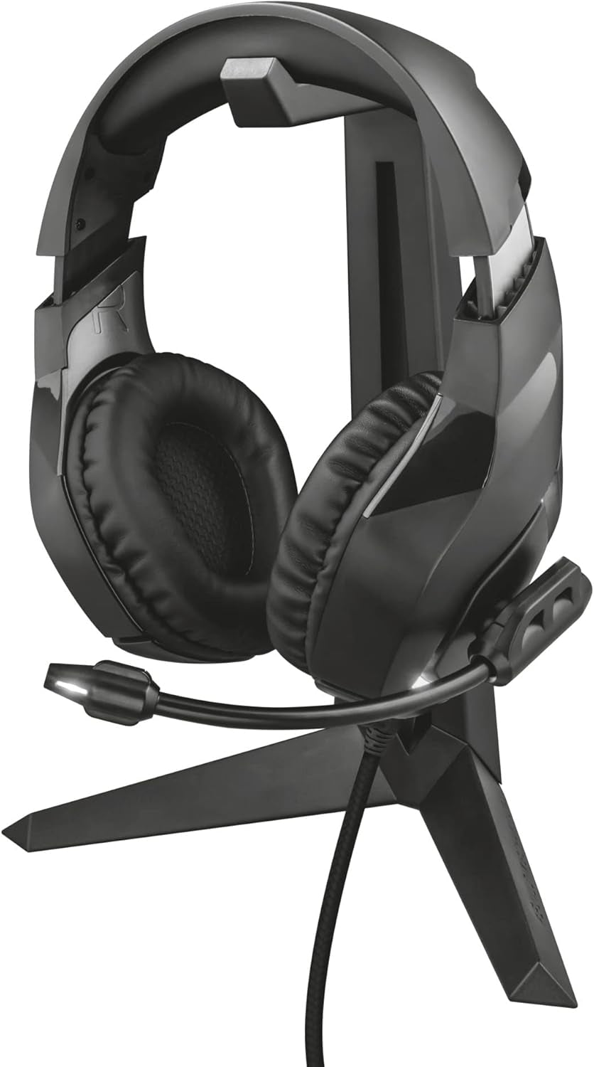 Trust Gaming GXT 260 Cendor Headset Stand, Universal Headphone Holder, Hook With