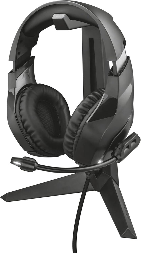 Trust Gaming GXT 260 Cendor Headset Stand, Universal Headphone Holder, Hook With